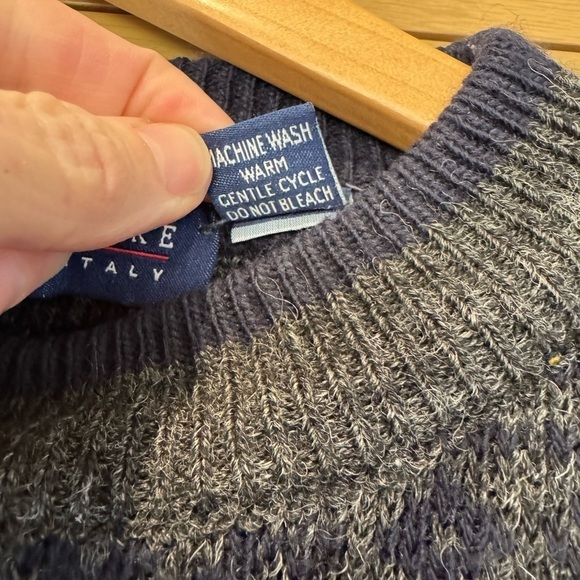 Vintage Claybrooke Made in Italy Woolblend Crewneck Pullover / Xlarge - Picture 6 of 9